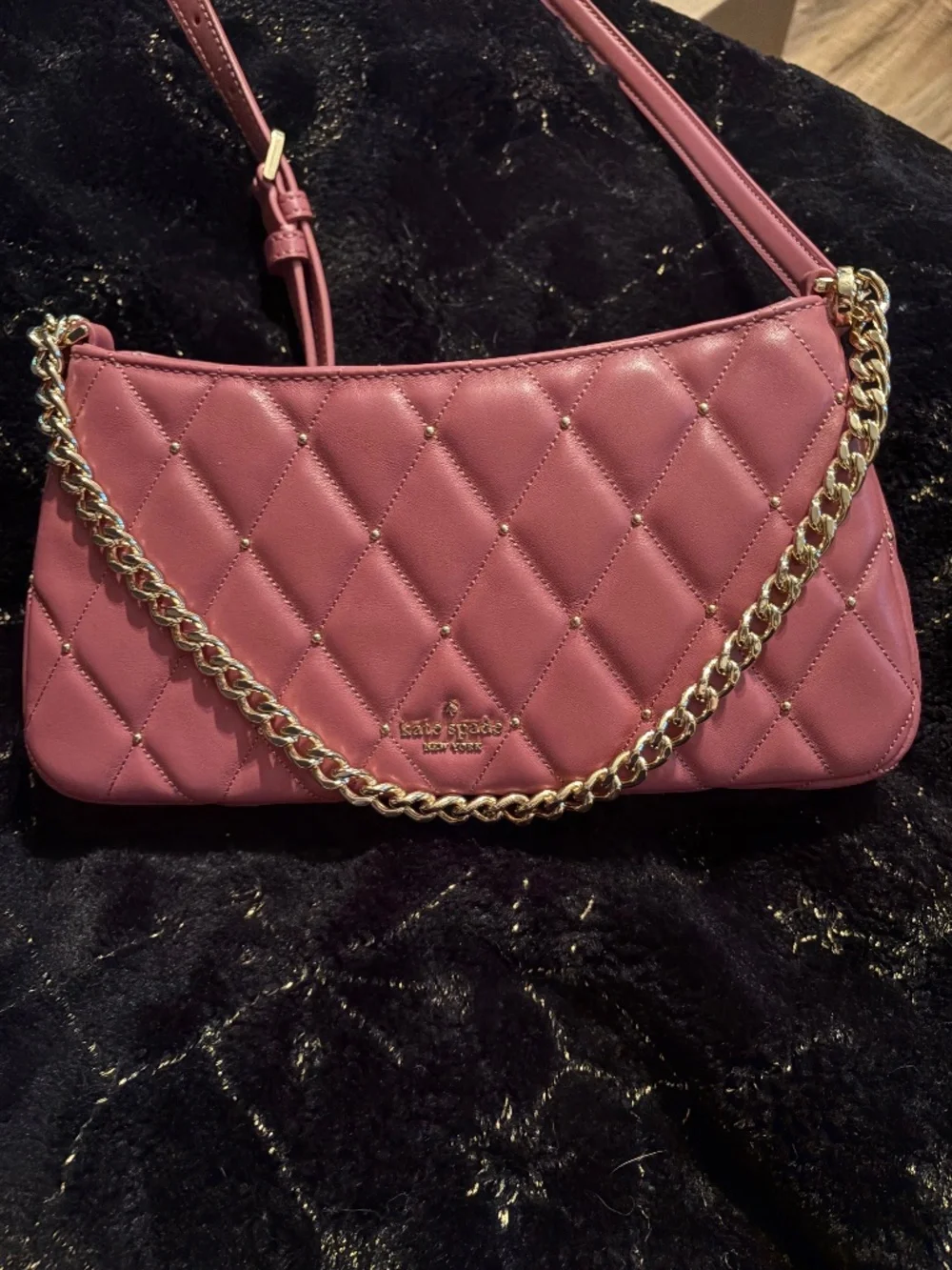 Kate spade rose gold purse